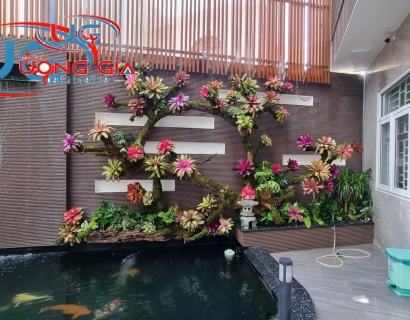 Thiết kế cảnh quan sân vườn cho anh Hoàn tại Đồng Nai